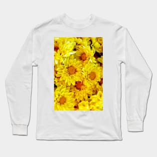 Yellow Daisies Long Sleeve T-Shirt